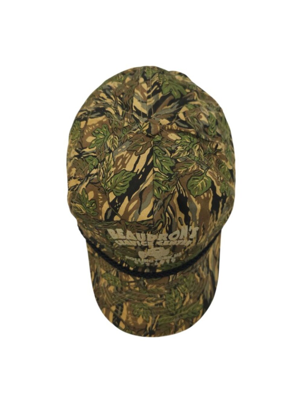 Beaudrons Service Center Camo Trucker Snapback  Rope Cap Hat Rolling Fork MS Vin - Picture 6 of 13